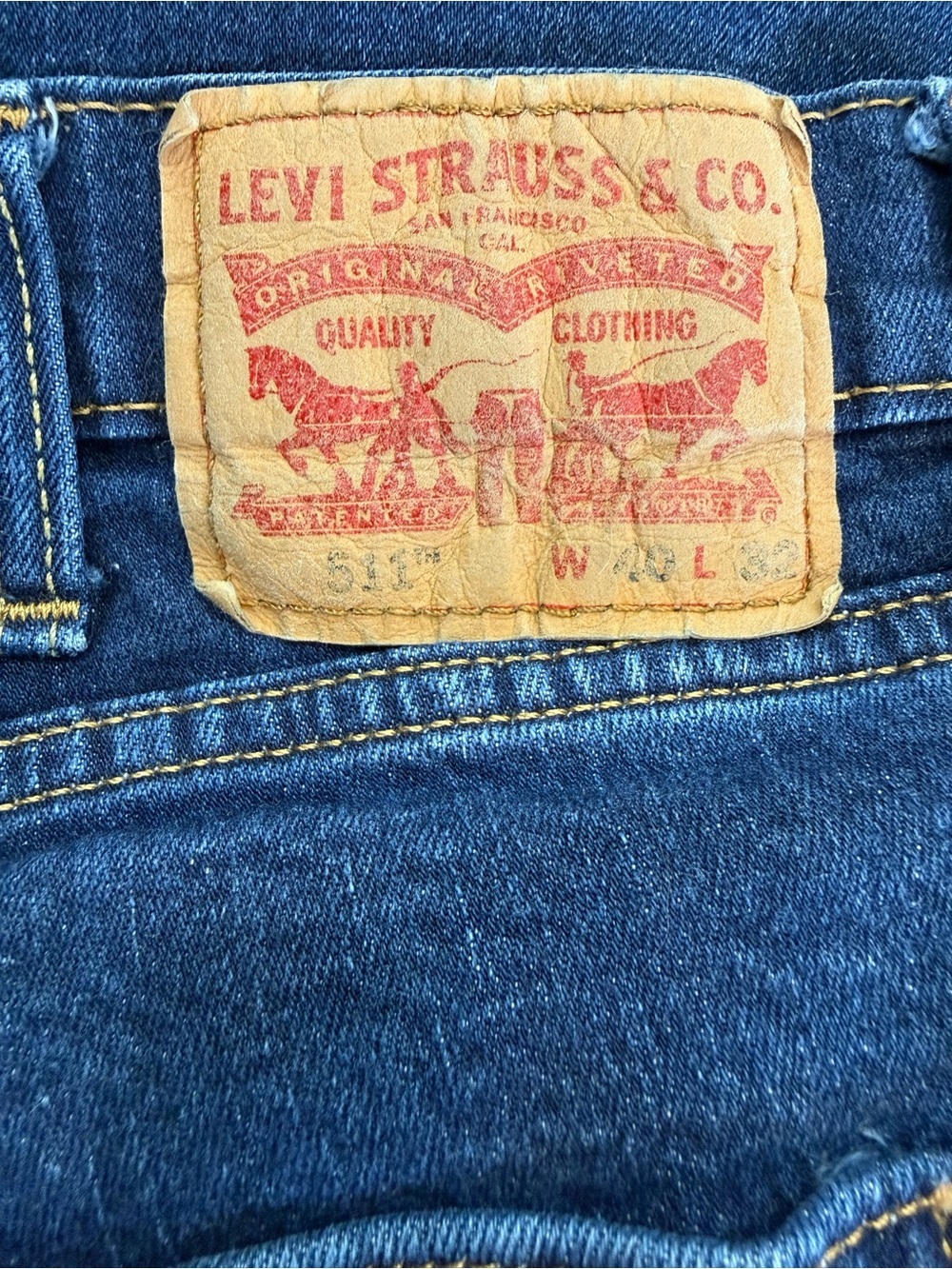 Levi’s 511 Jeans 40x32 - Picture 3 of 4